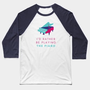 Piano player - funny design Baseball T-Shirt